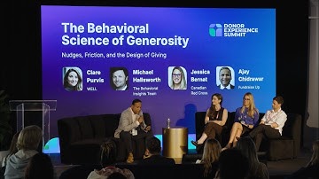 The behavioral science of generosity | Donor Experience Summit 2025