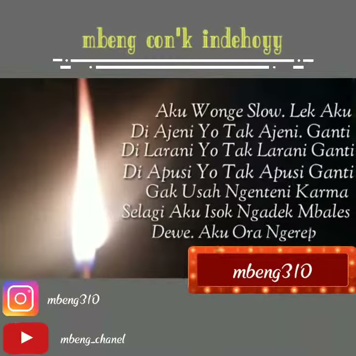 Stori kidung Wahyu koplo (stori baper malang)