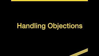 Details Module 5: Handling Objections Update