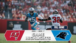 Panthers vs Buccaneers | Full Game Highlights | NFL Week 7, 2026