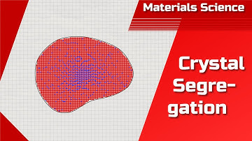 Crystal segregation simply explained | solid solution alloy | phase diagram