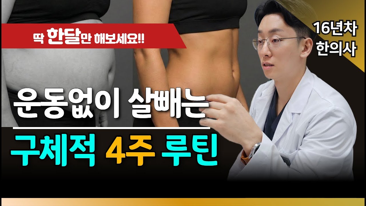 ‘살만 쭉쭉 빠집니다’ 지방을 태우는 체질로 바뀌는 구체적인 4주 다이어트루틴/ 다이어트약 다이어트환 감비환 감비정 다이어트약 다이어트한약