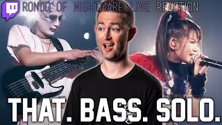 BABYMETAL - Bassist reacts to Rondo of Nightmare Live @ Budokan Black Night // Roguenjosh Reaction