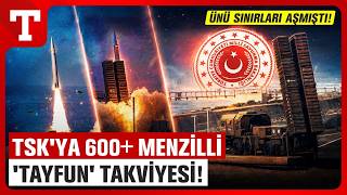 Tayfun İlk Kez Envantere Girdi Tsk Gücünü Yerli Balistik Füze İle Güçlendirdi Türkiye Gazetesi