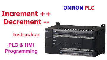 Increment++ / Decrement-- | OMRON PLC & HMI PROGRAMMING #EEE_QUICK_LEARN