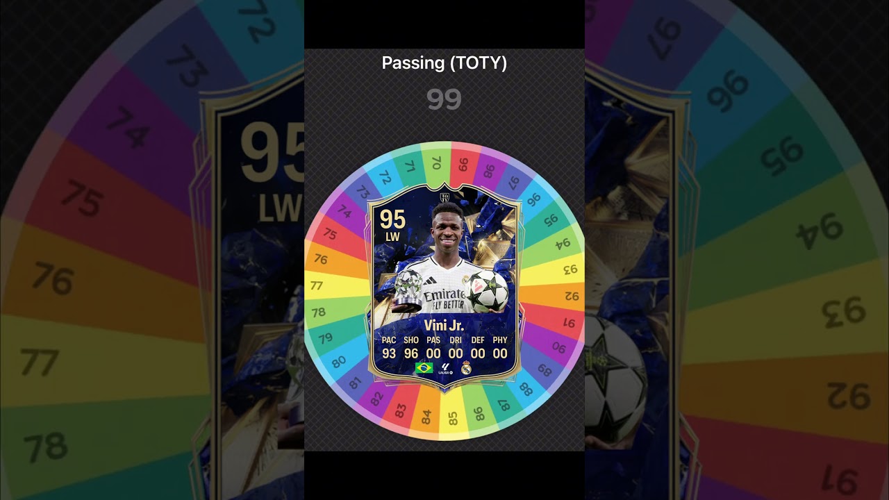 I Re-spun VINI JR TOTY Card on FC 25! 