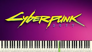 Cyberpunk 2077 - SAMURAI - Chippin' In - HARD PIANO TUTORIAL