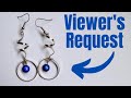 DIY Flat Wire Spiral Earrings Tutorial // Viewer's Choice