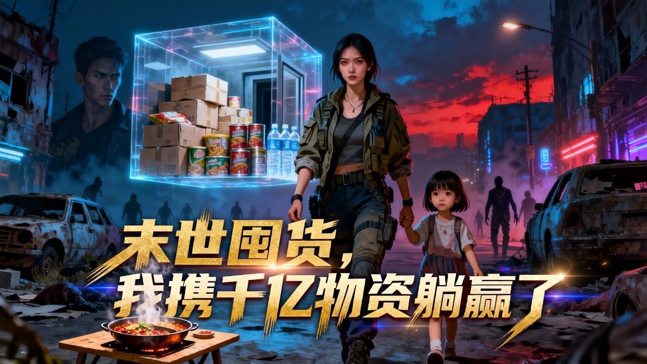 💔女儿别怕，妈妈有空间！🌪️末世降临丧尸横行😱唐洛萱重生归来第一事：搬空仓库💥为女儿囤出一个王国👑🍉水果自由🍖肉库充盈！那个负心汉却失忆缠上身❓一口气看完《末世囤货，我携千亿物资躺赢了》全文大结局