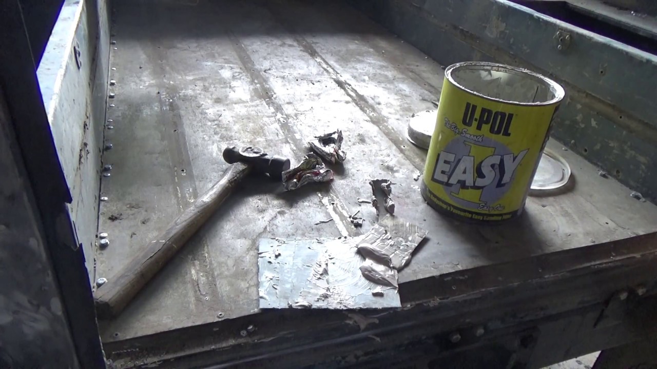 1964 Land Rover, prepping for spraying. - YouTube