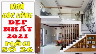 Nhà gác lửng đẹp 2021: Mẫu số 26 - YouTube