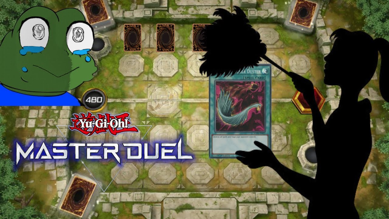 HARPIES FEATHER DUSTER VS BACK ROW DECKS IN YUGIOH MASTER DUEL YouTube