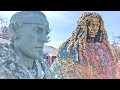 Bruce Springsteen and Clarence Clemons Roadside Sculptures!