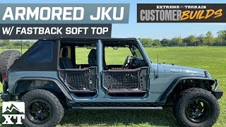 2015 JKU Jeep Wrangler Armored with Fastback Soft Top | ExtremeTerrain Customer Builds screenshot 5