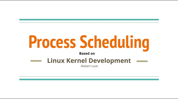 4. Process Scheduling in Linux Kernel