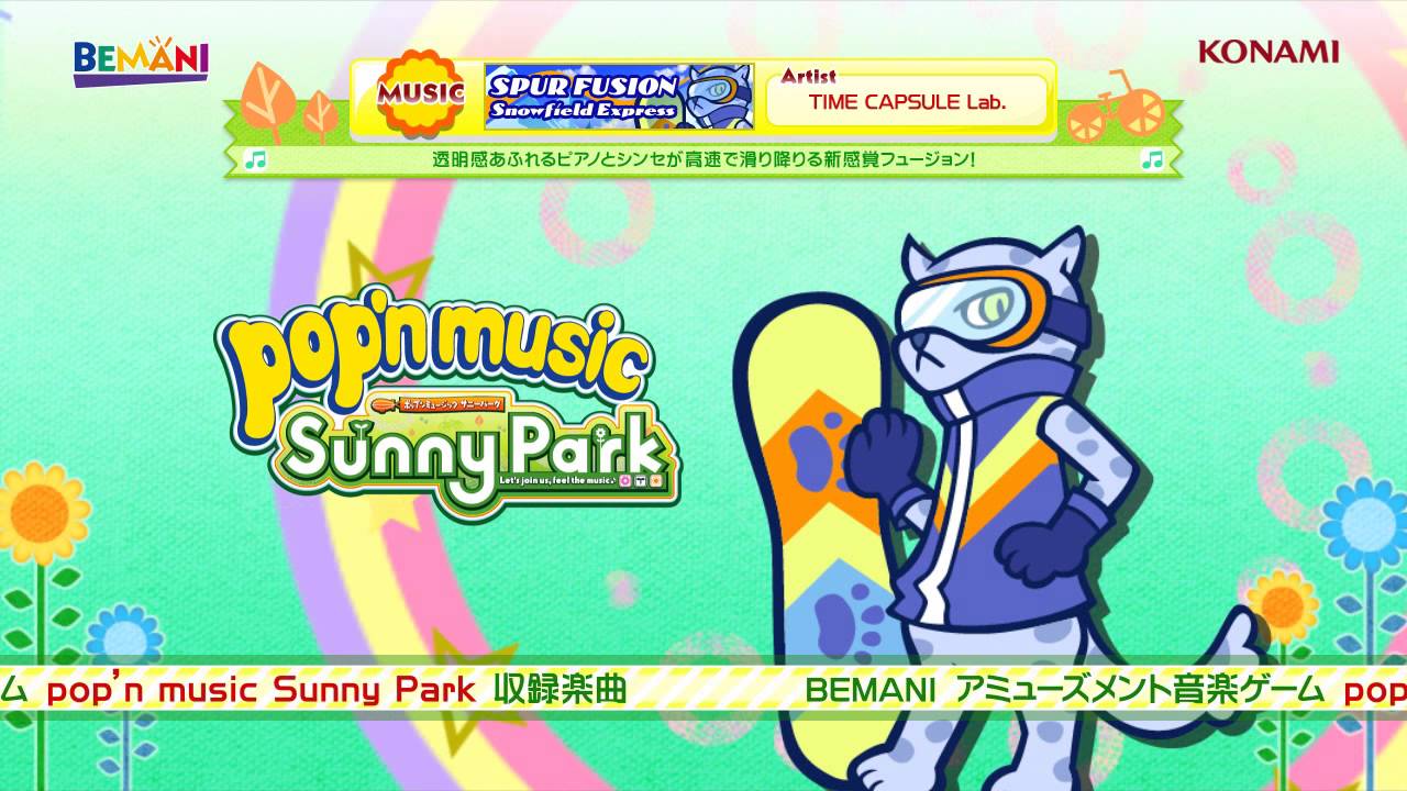 Pop N Music Sunny Park Snowfield Express Youtube Pop N Music Sunny Park Snowfield Express Youtube