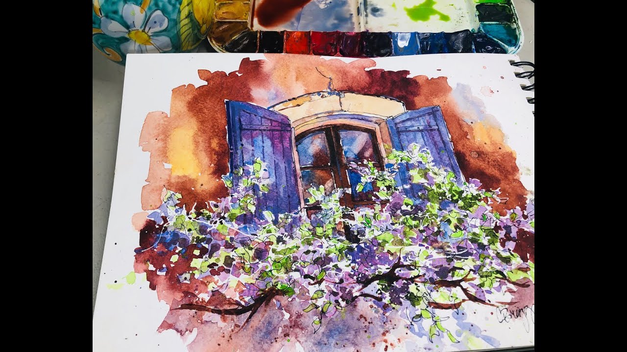 Watercolor Painting Blog: How To Paint Online With Cindy Briggs