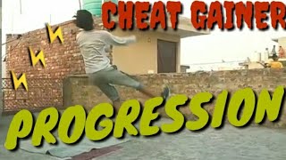 My cheat gainer progression | Mr. B Boy