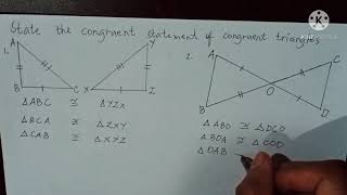 Triangle Congruence (Part 2)