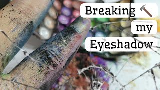 Destroying My Eyeshadow(NOT ASMR)