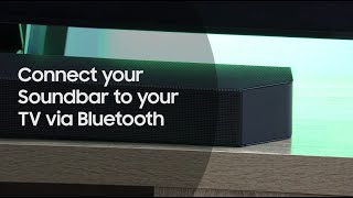 Connect your Soundbar to your TV via Bluetooth Resimi