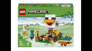 Lego Minecraft   Chicken Farm! Small Set → Big Result