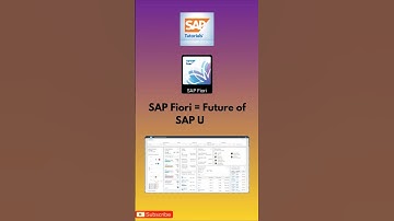 SAP Fiori Explained | Future of SAP UI in S/4HANA 🚀 #sap #news #erp #viral #trending  #job #fiori