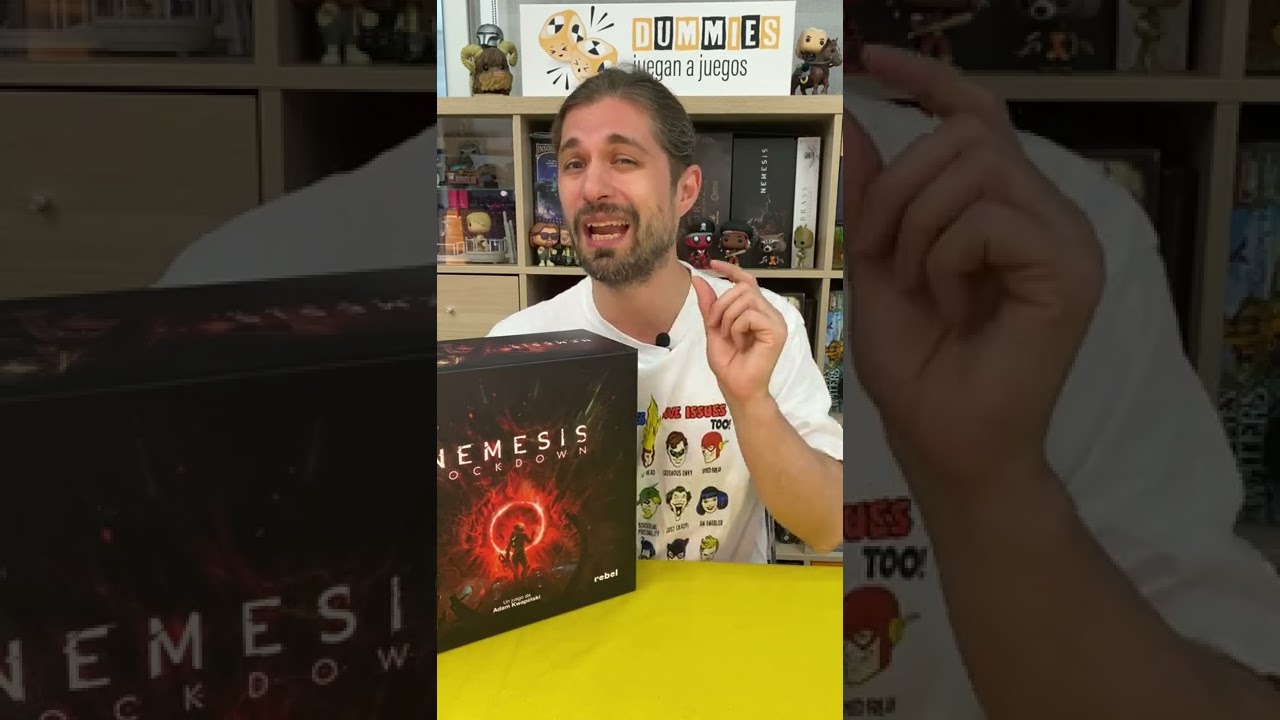 Nemesis: Lockdown - Juego De Mesa En Español De Terror Y Supervivencia, Para 1 A 5 Jugadores, 60-180 Minutos, A Partir De 14 Años, Secuela Del Aclamado Nemesis