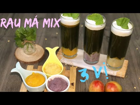 Rau Má Mix 3 Vị Lạ mà Ngon Giải Khát Mùa Hè | Nàng Bánh Channel