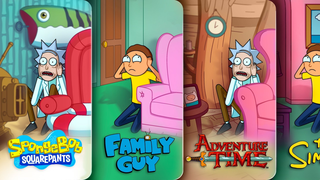 ALL The Shows Rick and Morty Is Hiding in