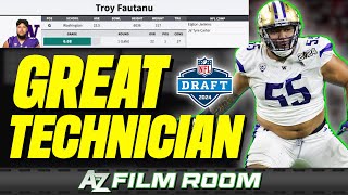 Steelers OL Troy Fautanu: 2024 NFL Draft Scouting Report