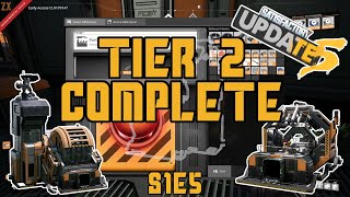 Satisfactory Update 5 Lets Play - Episode 5 : Tier 2 Complete (REUPLOAD)