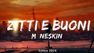 Måneskin - ZITTI E BUONI (Testo/Lyrics)  || Music Jace