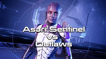 ME:Andromeda - Asari Sentinel vs Outlaws - Gold difficulty