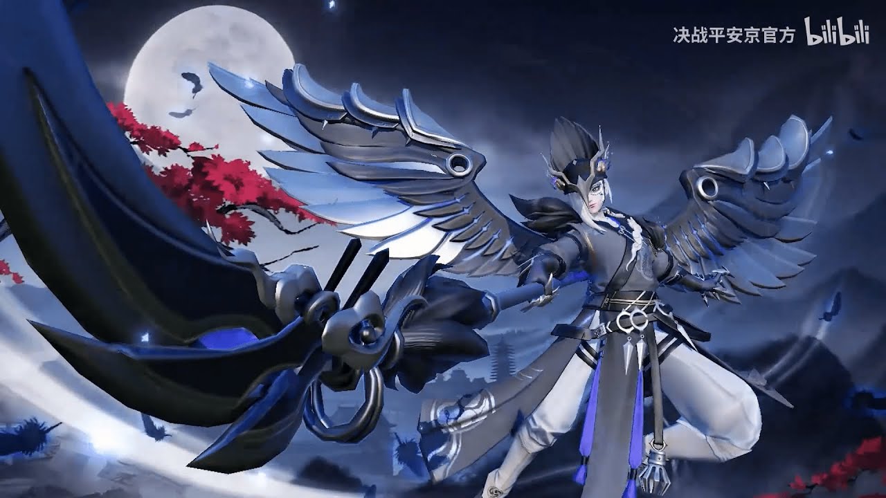 Preview of Karasu Tengu's brand-new BP Season Skin "Moonlit Glide" | Season 16 | Onmyoji Arena