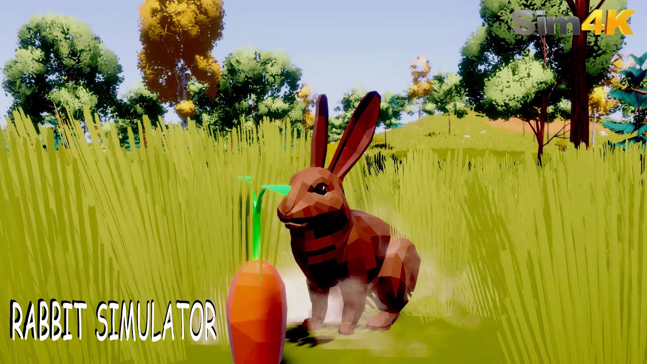 Rabbit Simulator Early Access First Look 4k Uhd Youtube - rabbit simulator roblox