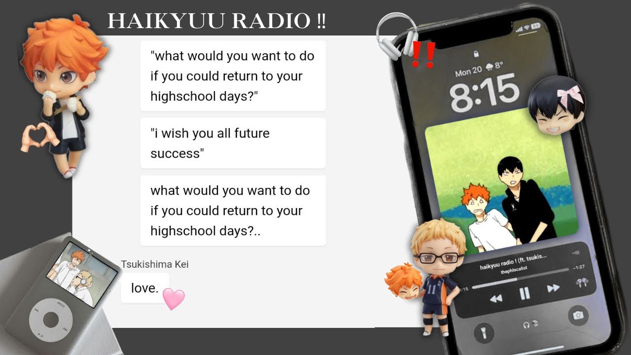 “love?” | haikyuu radio! | live au | haikyuu text.