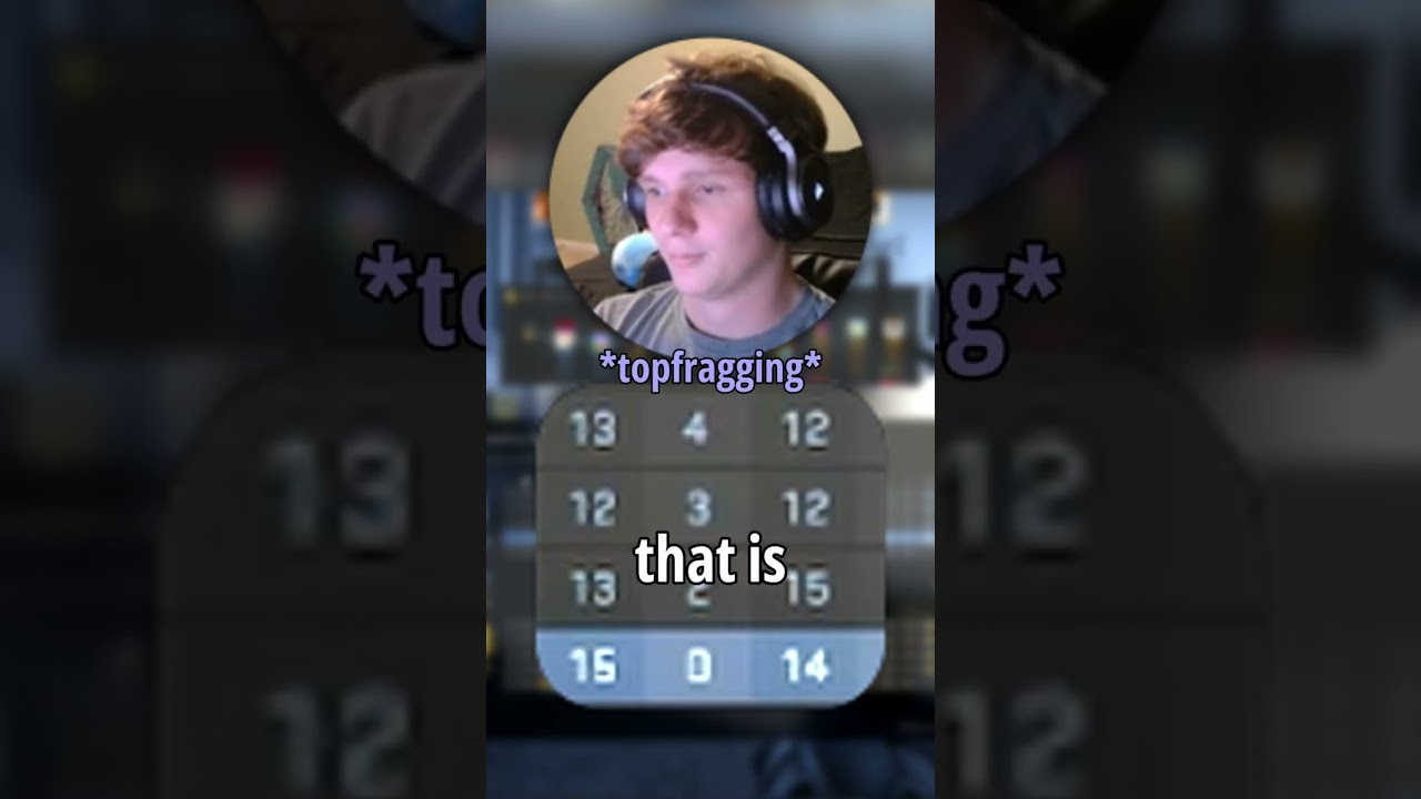 when you are top frag 