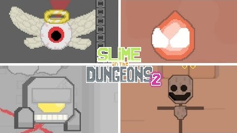 Slime In The Dungeons 2 - All bosses | Pocket Code Game