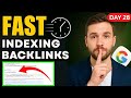 Index Backlinks Fast In Google 2025 | Free Backlinks Indexing Tool
