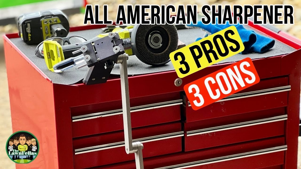 All American Lawn Mower Blade Sharpener