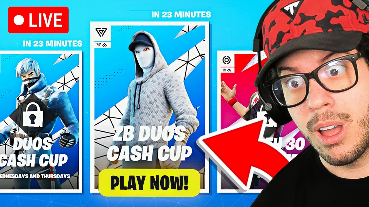 FORTNITE *DUO CASH CUP* with EXOPH! YouTube