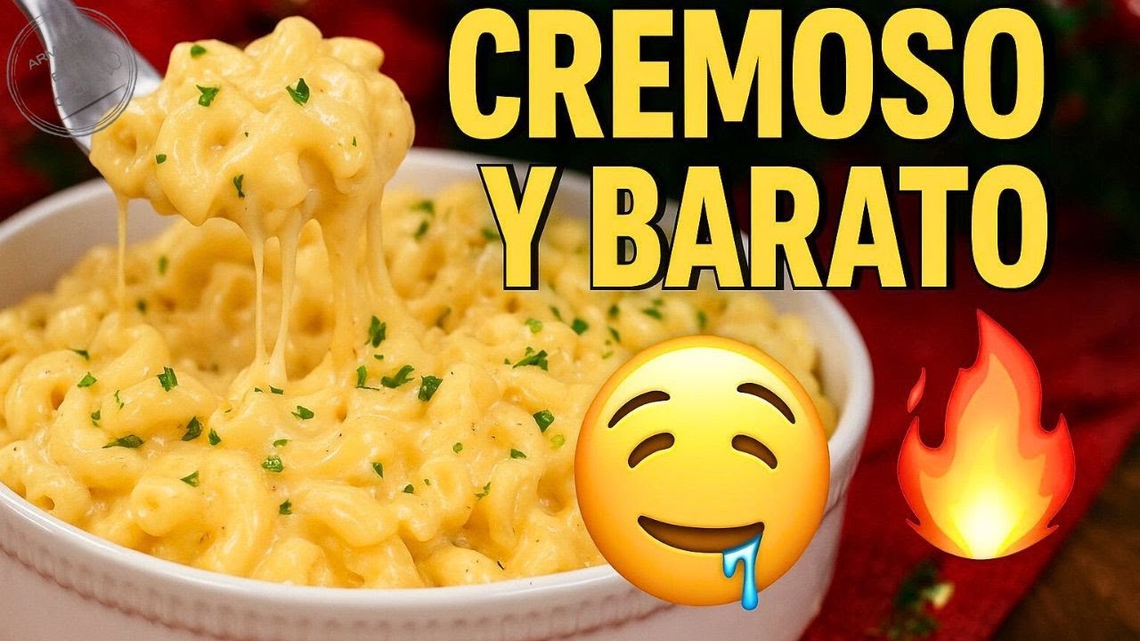 Así preparo mi PASTA de CODITOS con QUESO más cremosa y económica 😍🔥