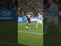 Bruno Fornarolli dribbling short Cristian Lawal. #melbournevictory