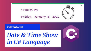 How to Show Date & Time in C# Window Form Application Using Metro Framework || Technical Hassan Ali