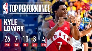 Kyle Lowry Goes For 26 & 10 In Game 6 | 2019 NBA Finals