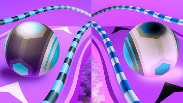 Action Ball 🏀 vs Reverse Ball Colour Run gameplay walkthrough , iOS Android New Update (part : 2101)