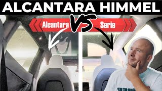 EINBAU ALCANTARA DACHHIMMEL🤩 im TESLA MODEL Y/3 - Kosten? Einbaudauer? Qualität? | EFIEBER