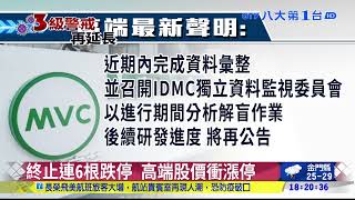 終止連6根跌停 高端股價衝漲停 八大民生新聞 2021060824