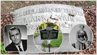 Famous Graves in New York State: Mark Twain, Harriet Tubman, Rod Serling, Frederick Douglass, & More